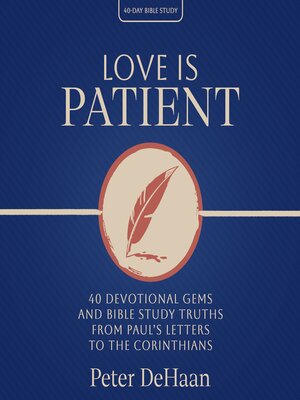 cover image of Love Is Patient
